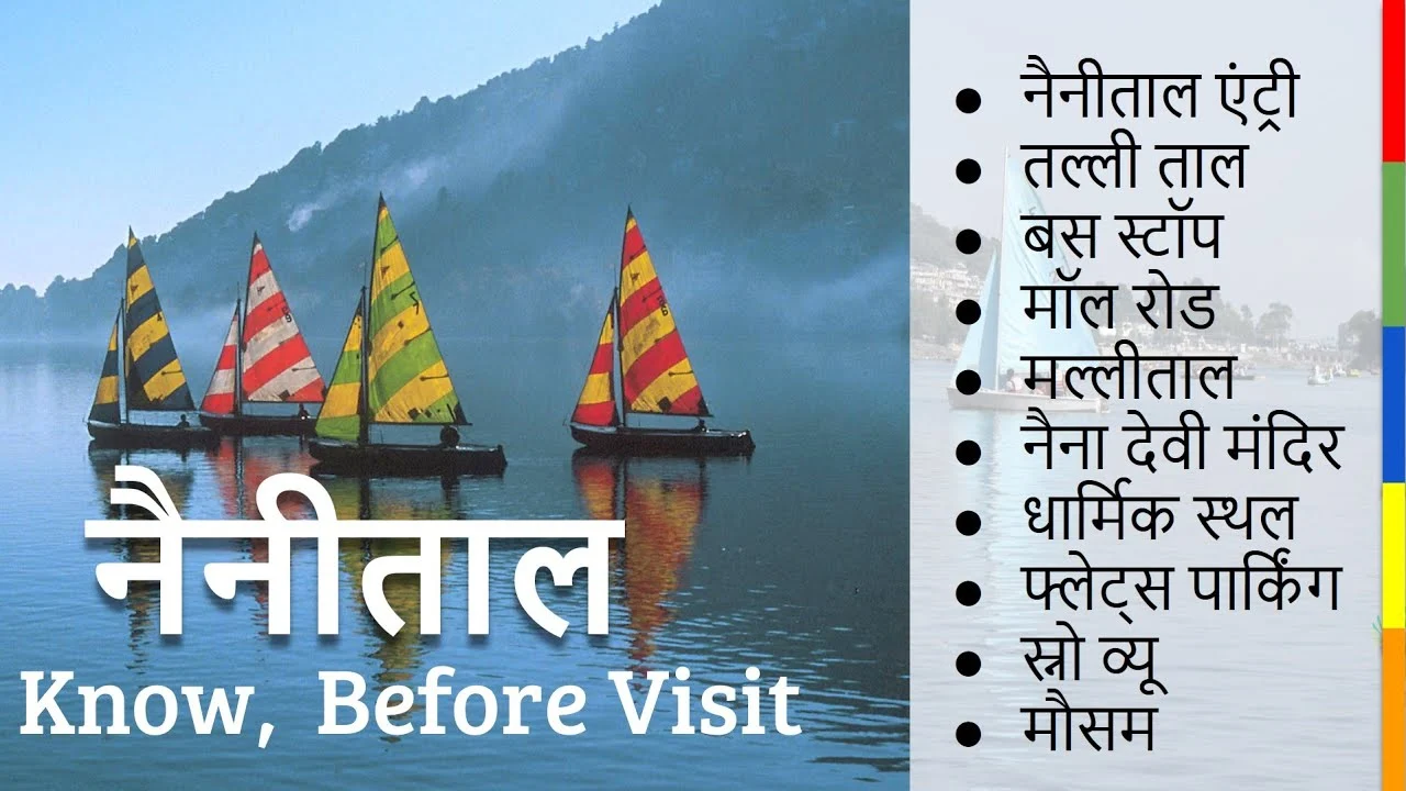Nainital, around the lake.