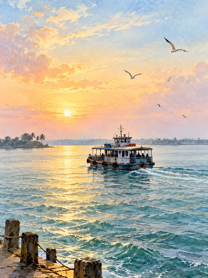 Gangasagar: plan the return ferry too