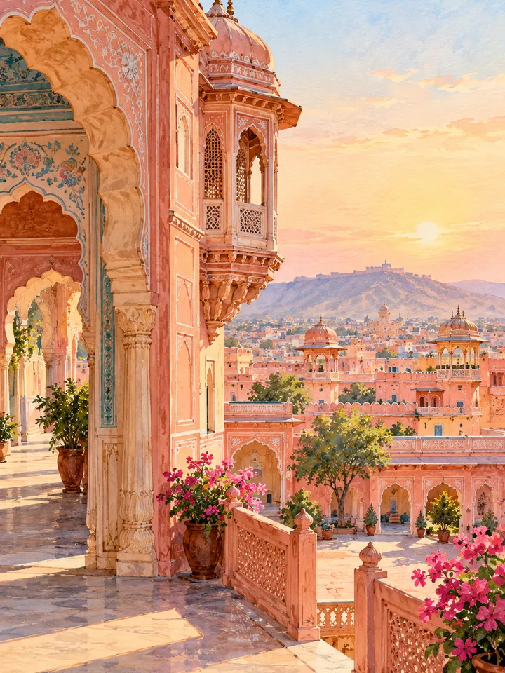 Jaipur in two days: split the route