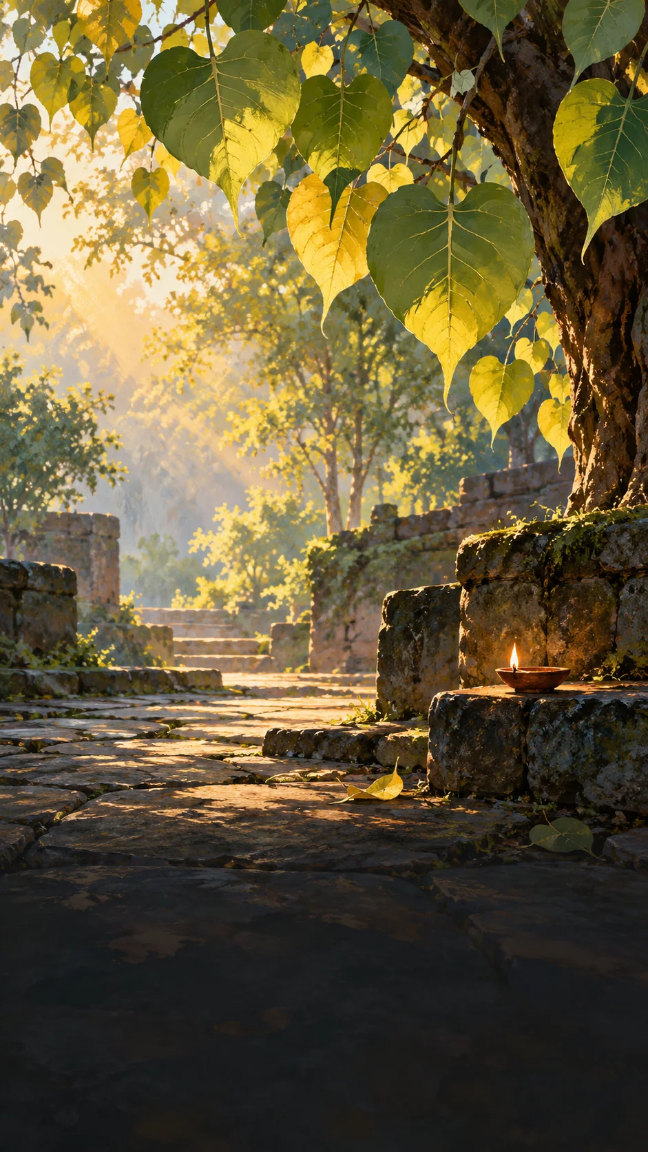 Bodh Gaya: the temple and tree tell different stories